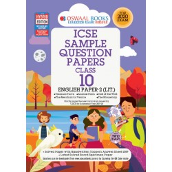 Oswaal ICSE Sample Question Papers Class 10 English